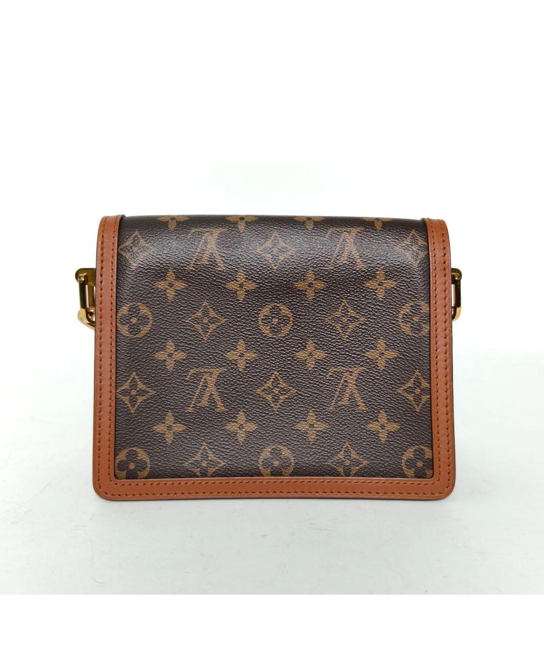 LOUIS VUITTON Коричневая сумка через плечо, фото 4