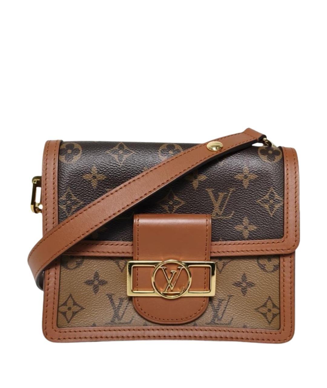 LOUIS VUITTON Коричневая сумка через плечо, фото 1