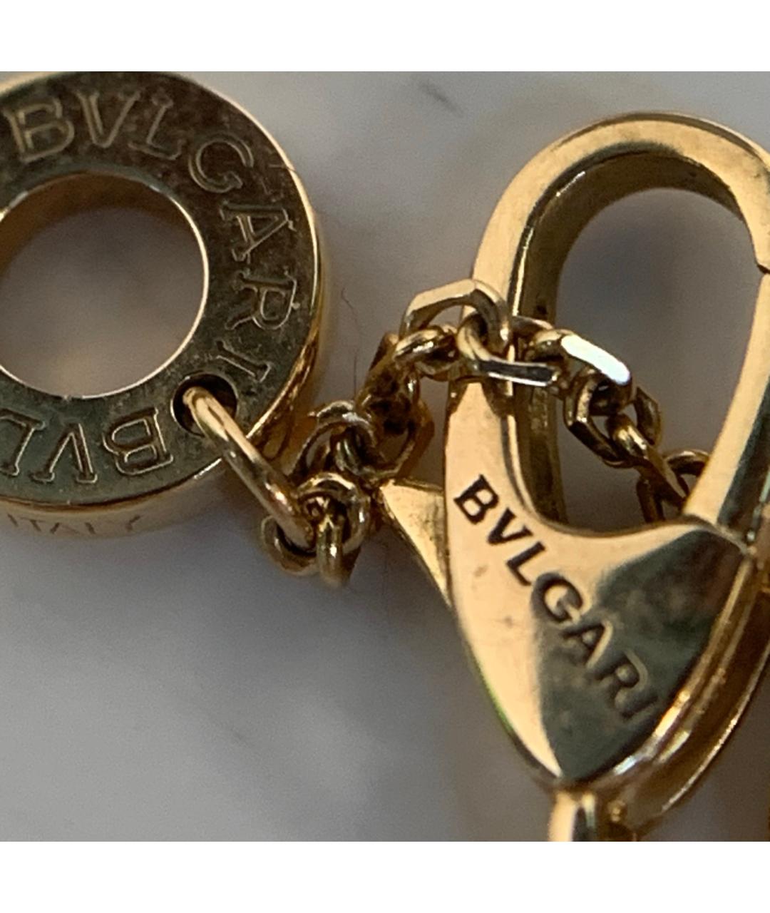 BVLGARI Белая подвеска из розового золота, фото 8