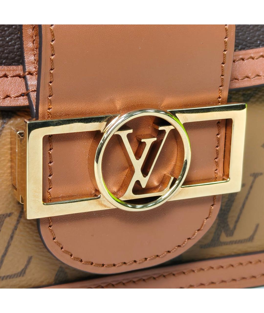 LOUIS VUITTON Коричневая сумка через плечо, фото 7
