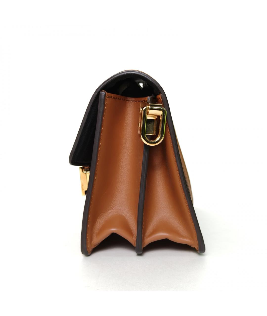 LOUIS VUITTON Коричневая сумка через плечо, фото 3