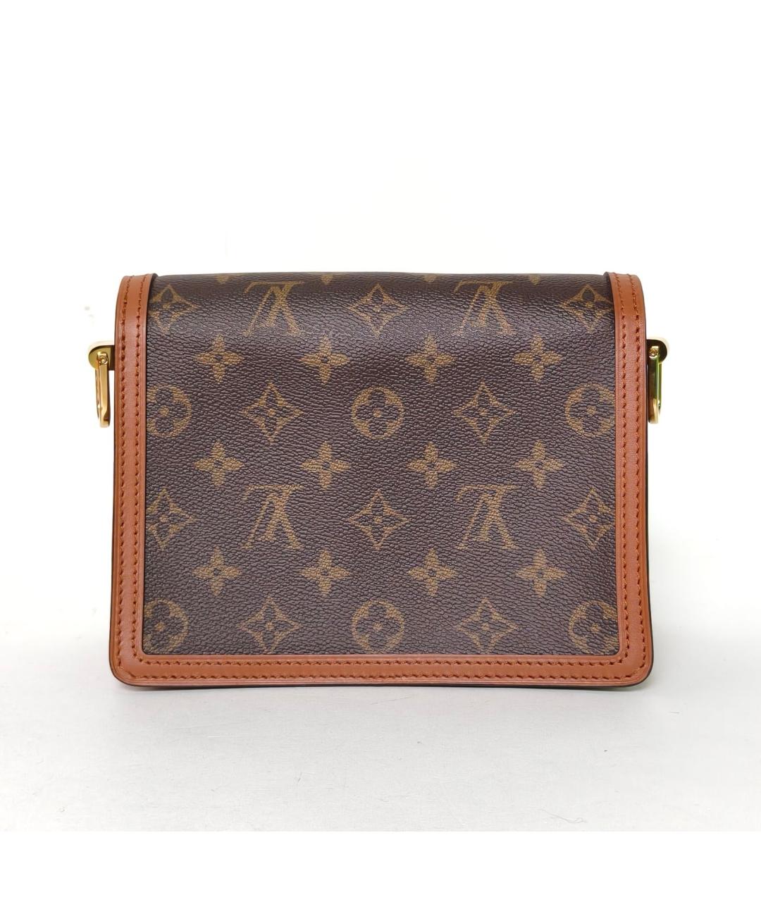 LOUIS VUITTON Коричневая сумка через плечо, фото 4