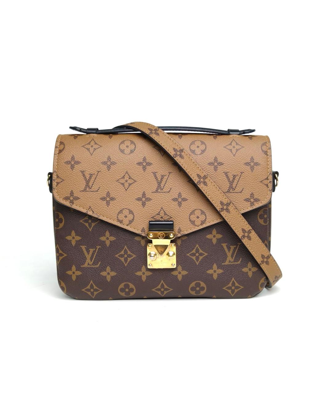 LOUIS VUITTON Коричневая сумка через плечо, фото 2