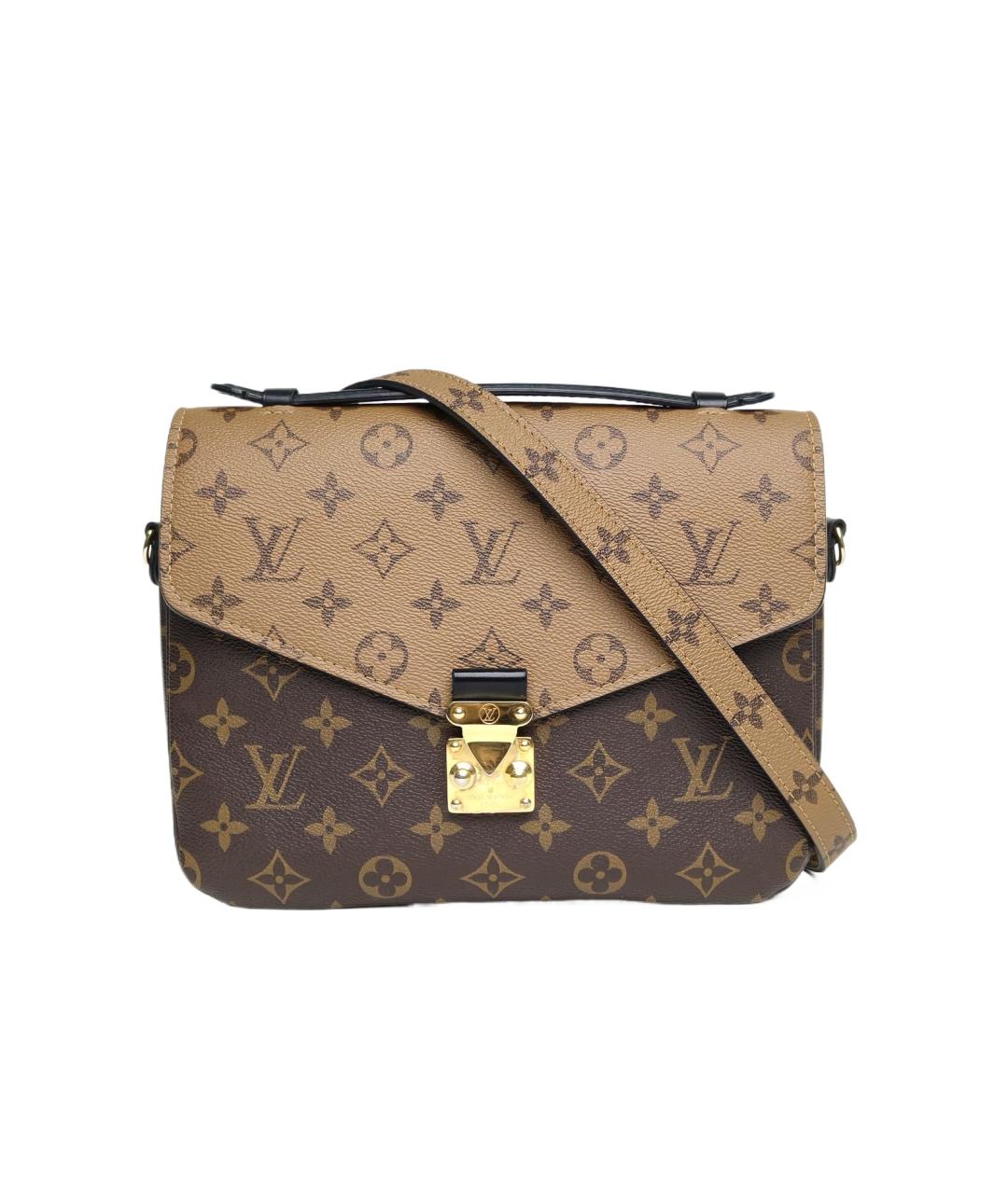 LOUIS VUITTON Коричневая сумка через плечо, фото 10