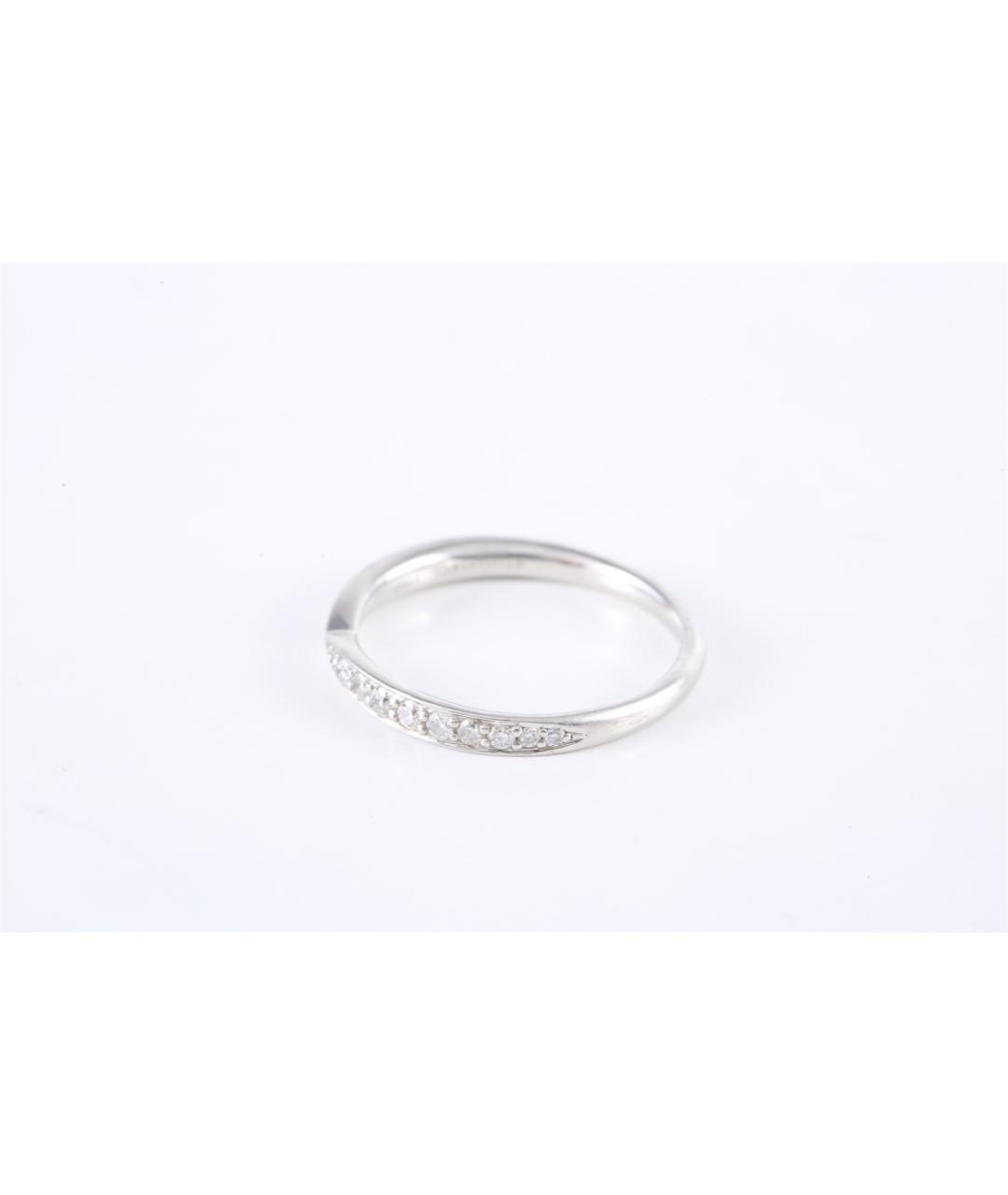 TIFFANY&CO Серебряное платиновое кольцо, фото 4