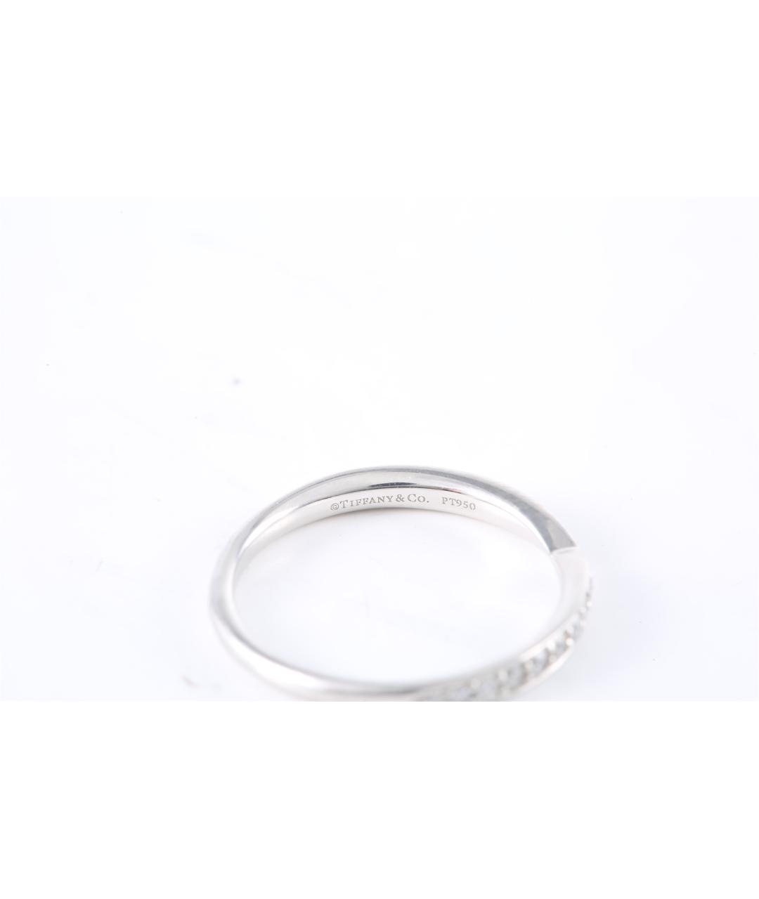 TIFFANY&CO Серебряное платиновое кольцо, фото 5