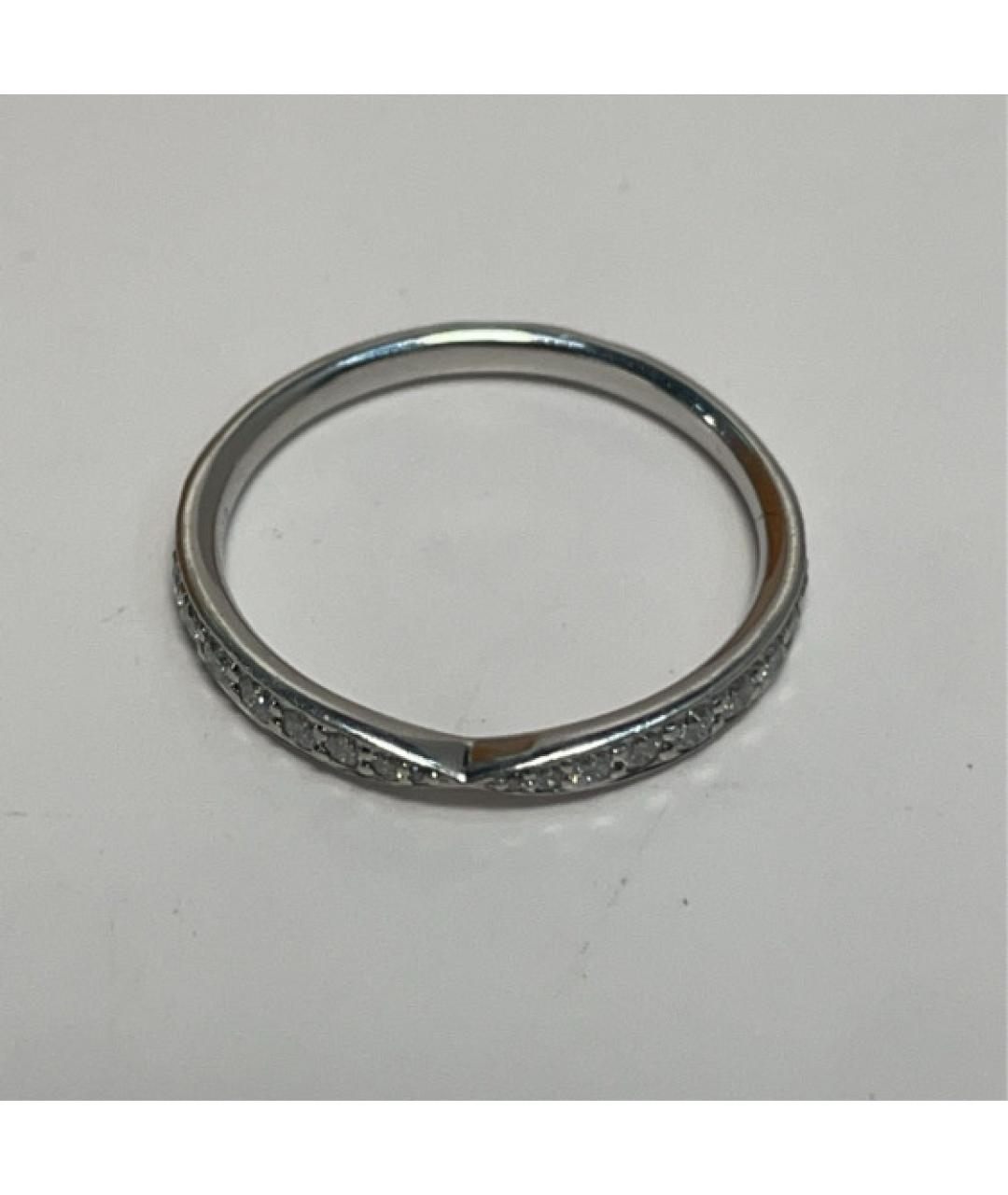 TIFFANY&CO Серебряное платиновое кольцо, фото 6