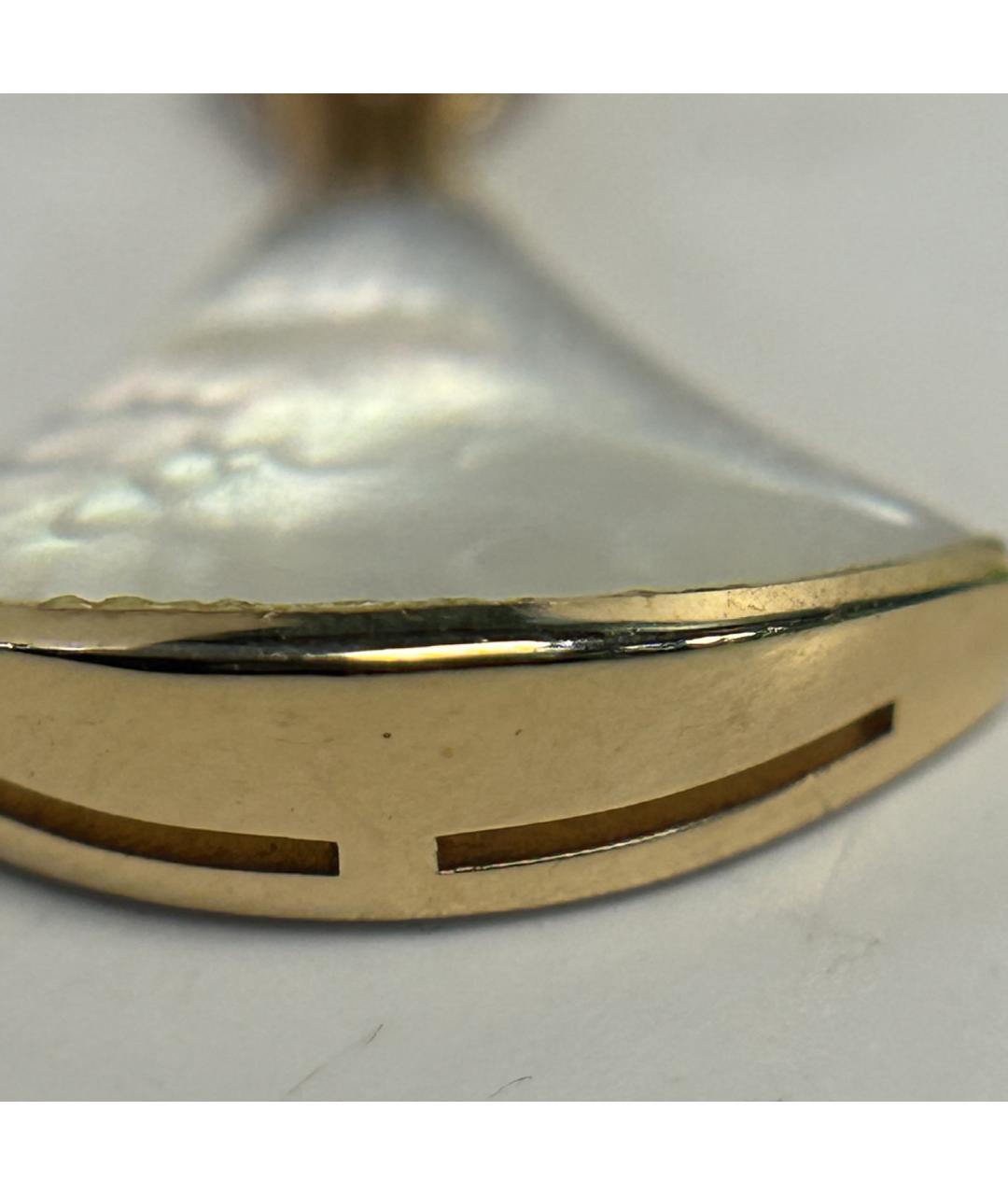 BVLGARI Белая подвеска из розового золота, фото 6