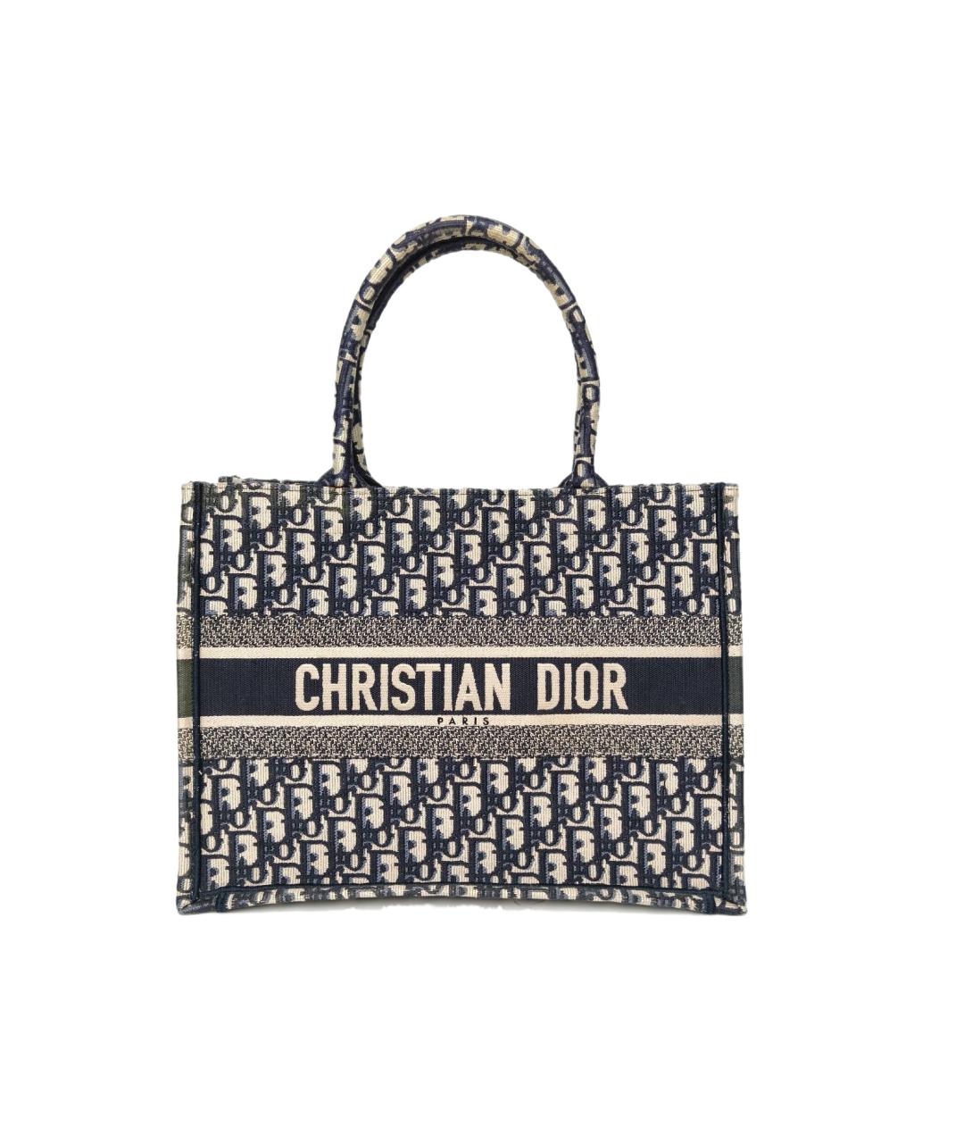 CHRISTIAN DIOR Темно-синяя сумка через плечо, фото 9