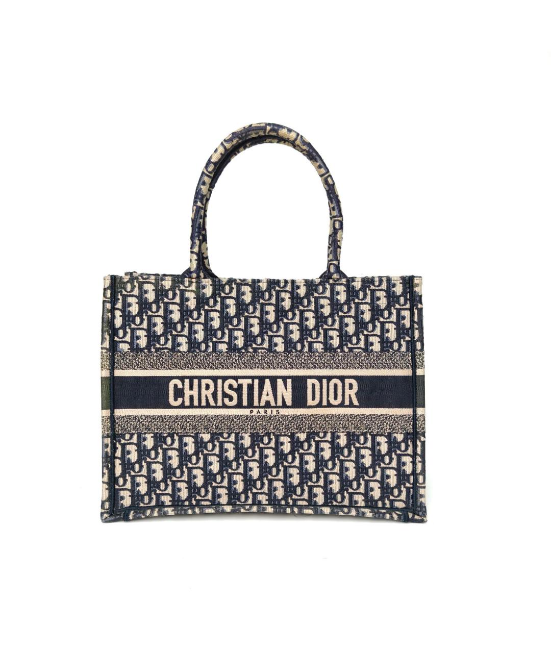 CHRISTIAN DIOR Темно-синяя сумка через плечо, фото 2