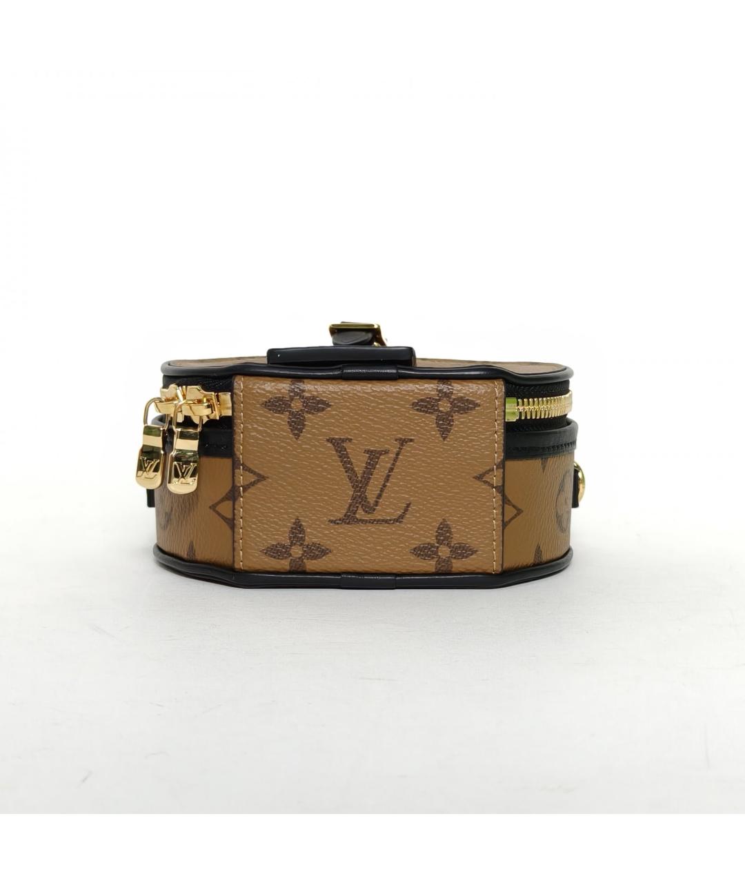 LOUIS VUITTON Коричневая сумка через плечо, фото 6