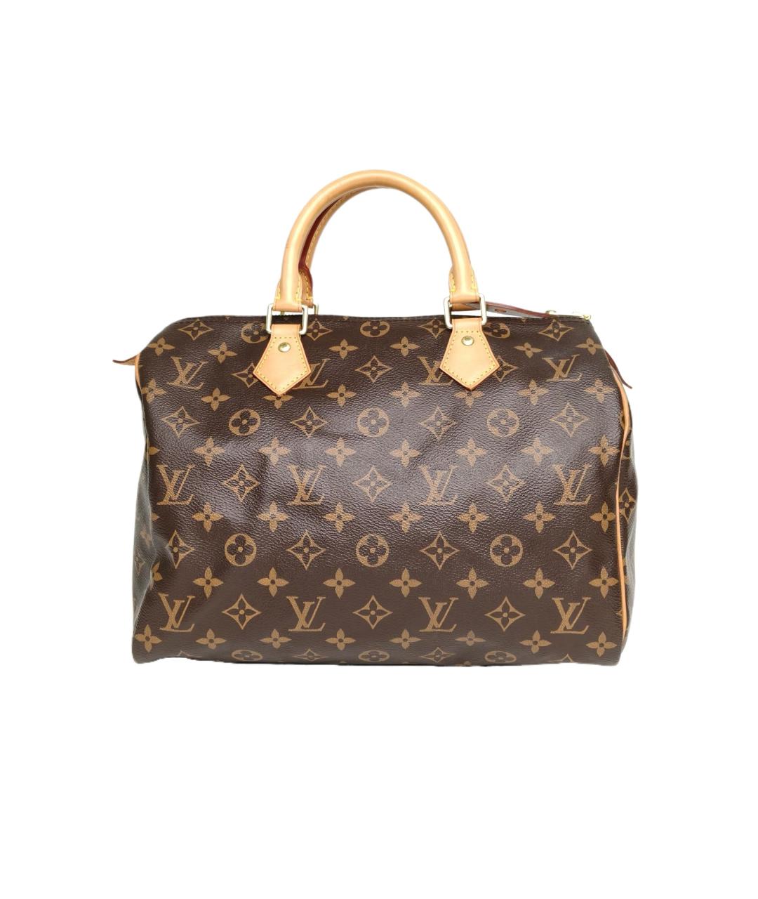 LOUIS VUITTON Коричневая сумка с короткими ручками, фото 10