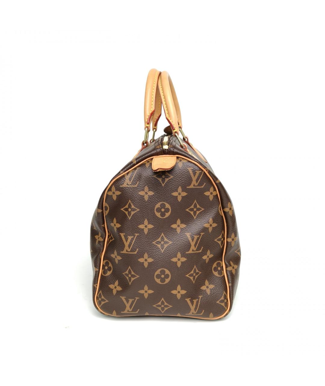 LOUIS VUITTON Коричневая сумка с короткими ручками, фото 5