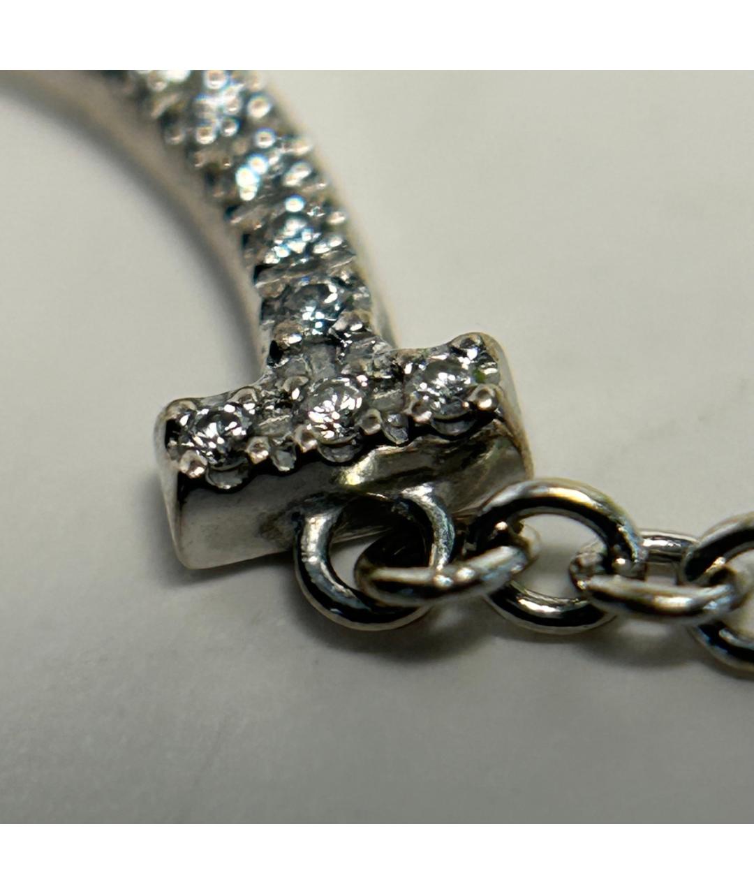 TIFFANY&CO Серебрянный браслет из белого золота, фото 8