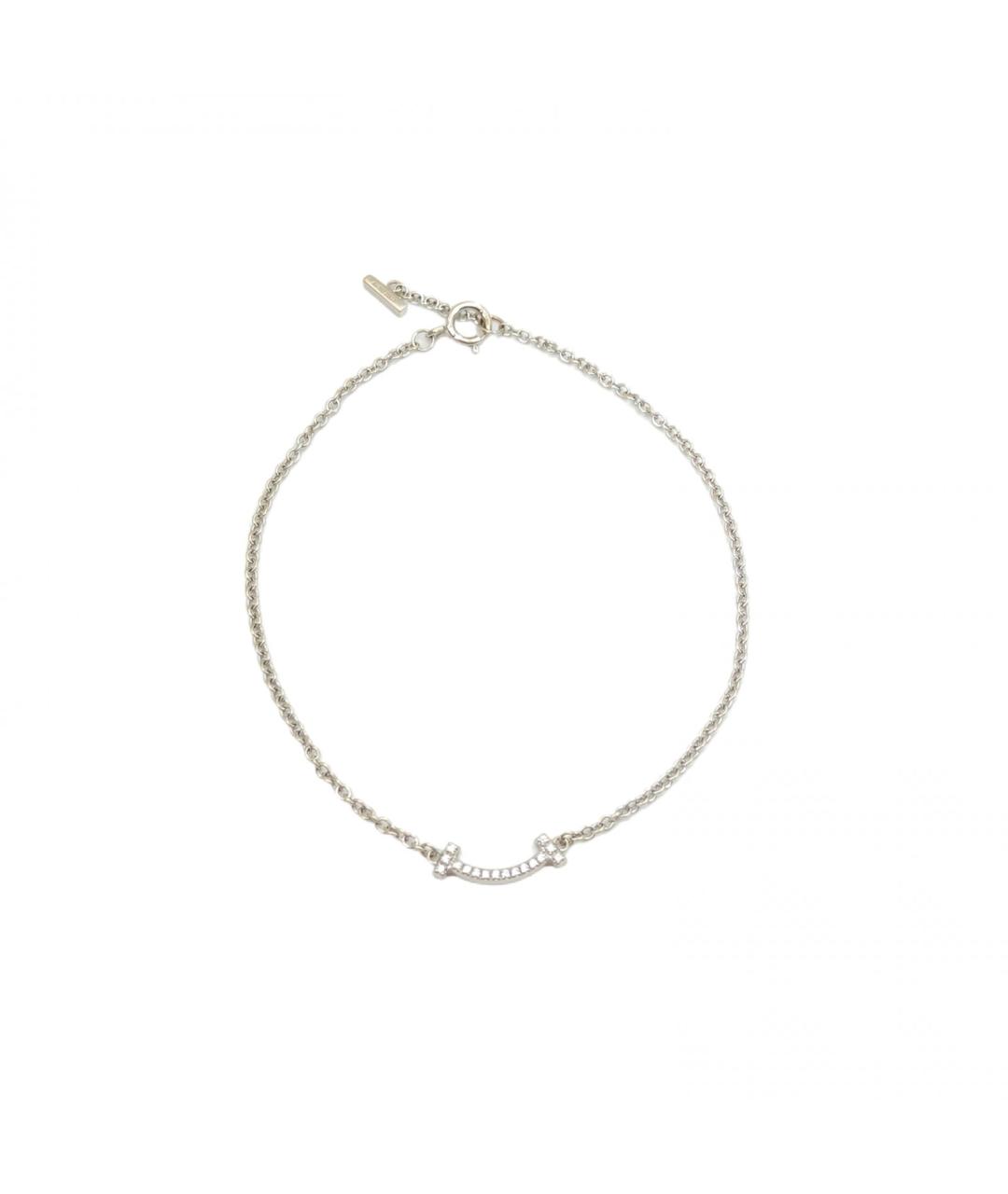 TIFFANY&CO Серебрянный браслет из белого золота, фото 2