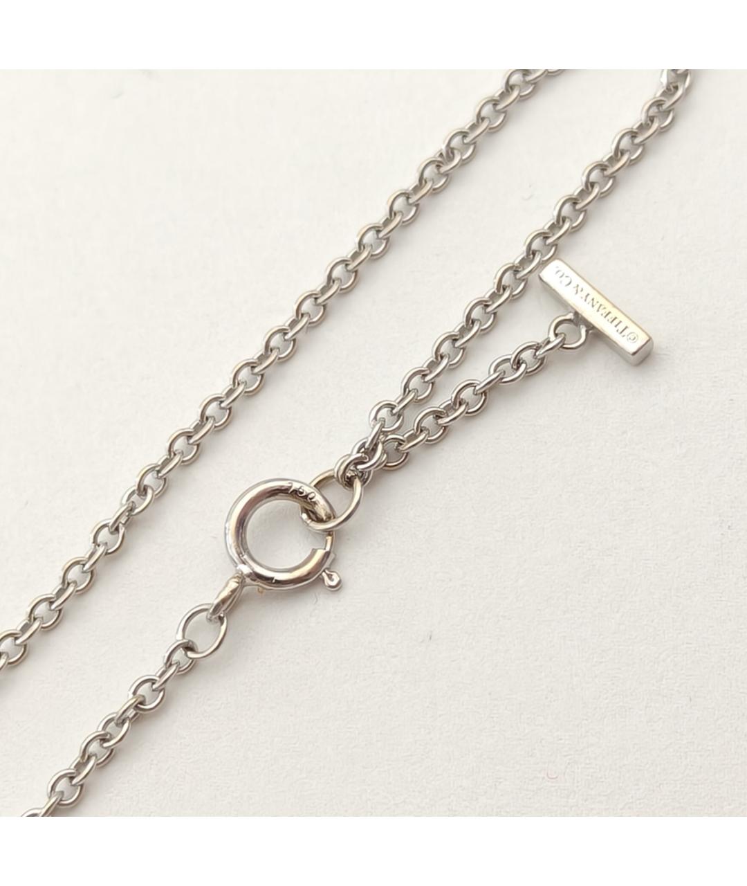 TIFFANY&CO Серебрянный браслет из белого золота, фото 5