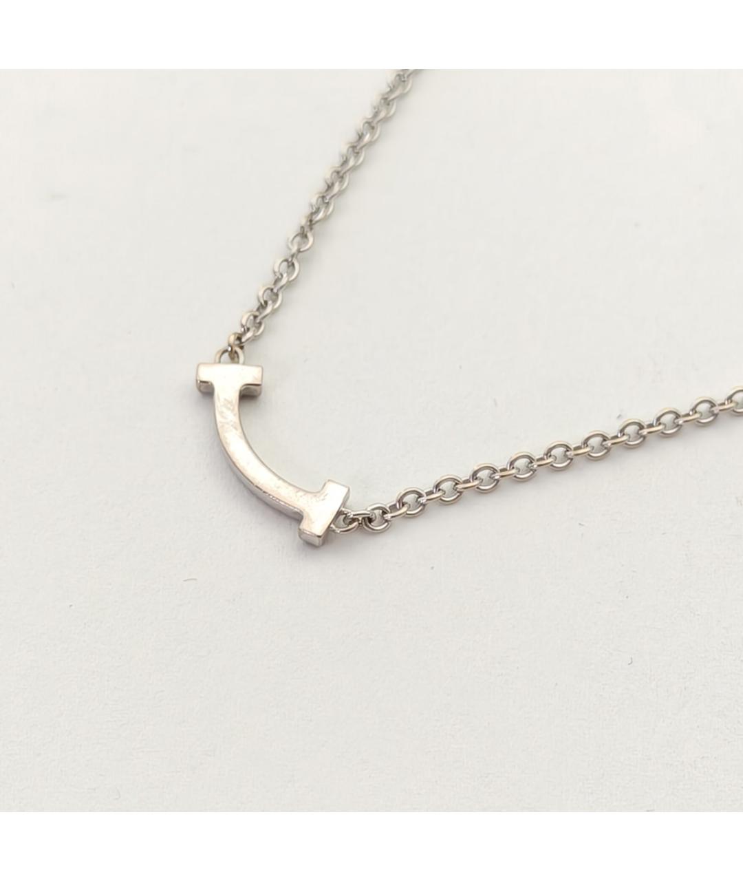 TIFFANY&CO Серебрянный браслет из белого золота, фото 4