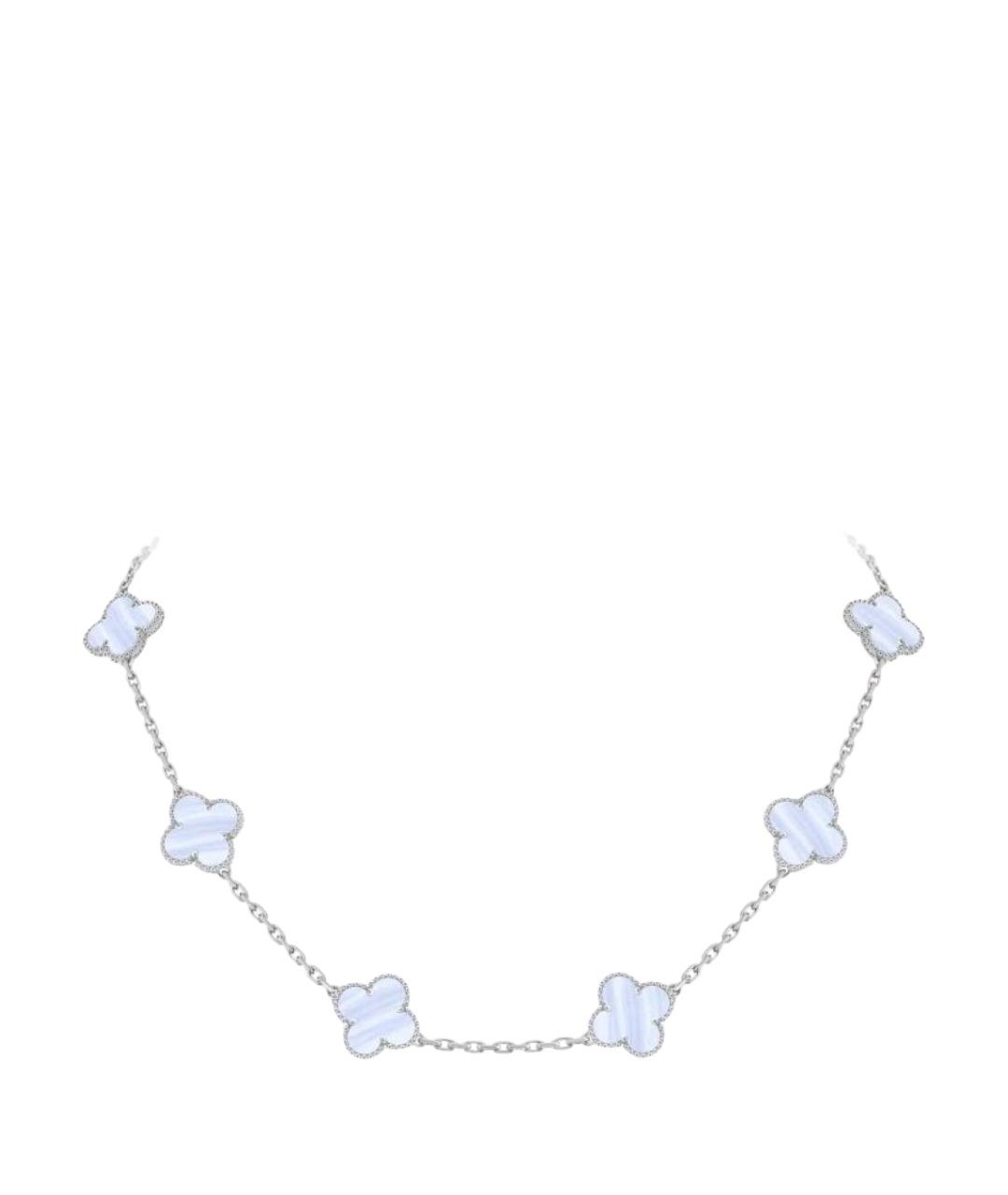 VAN CLEEF & ARPELS Серебряное колье из белого золота, фото 1