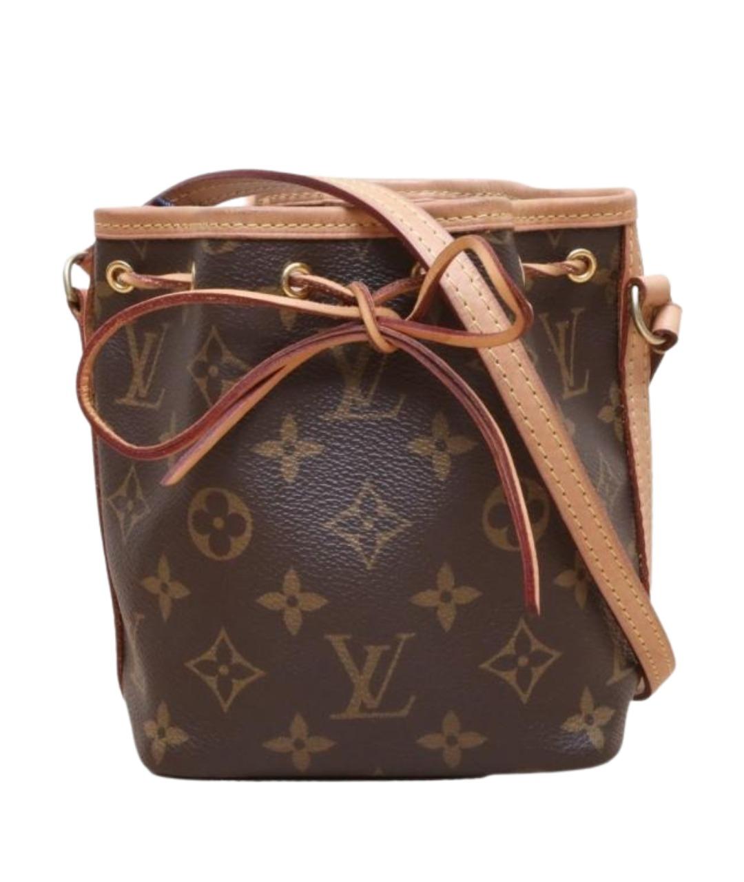 LOUIS VUITTON Коричневая сумка через плечо, фото 1