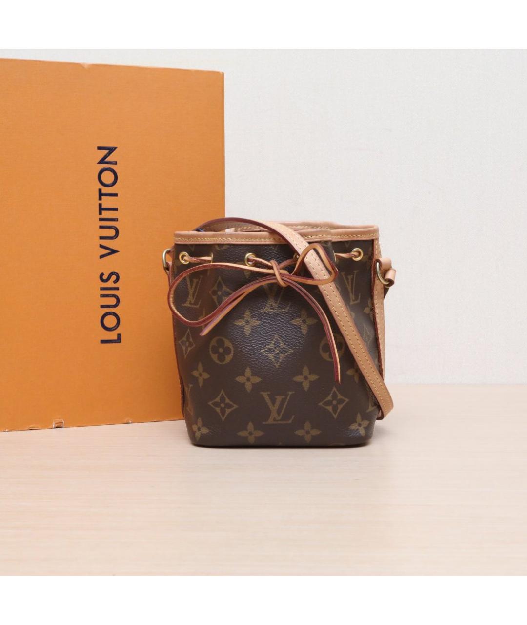LOUIS VUITTON Коричневая сумка через плечо, фото 2