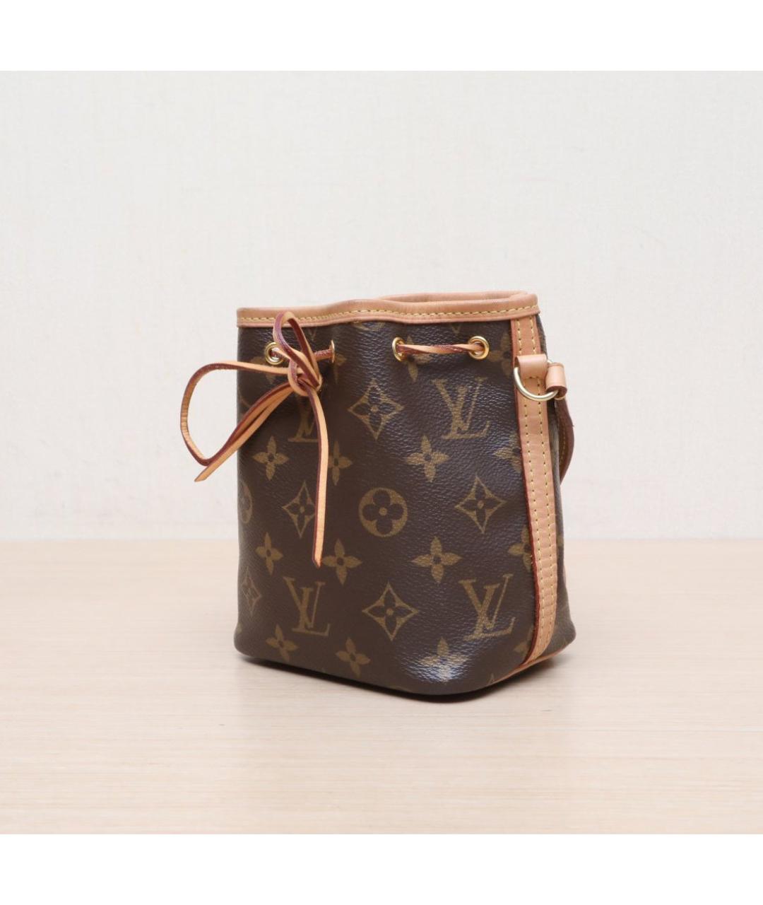 LOUIS VUITTON Коричневая сумка через плечо, фото 4