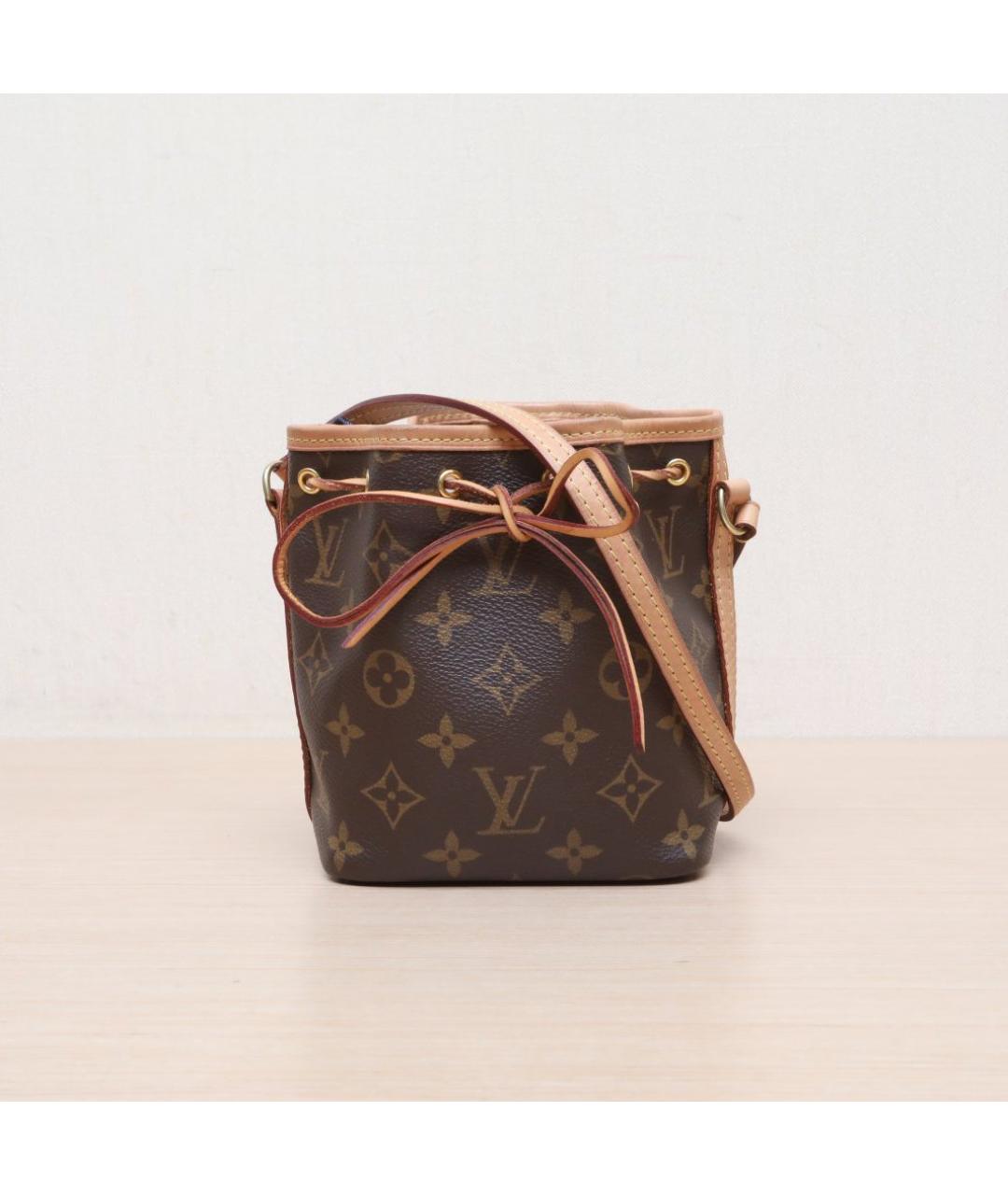 LOUIS VUITTON Коричневая сумка через плечо, фото 3