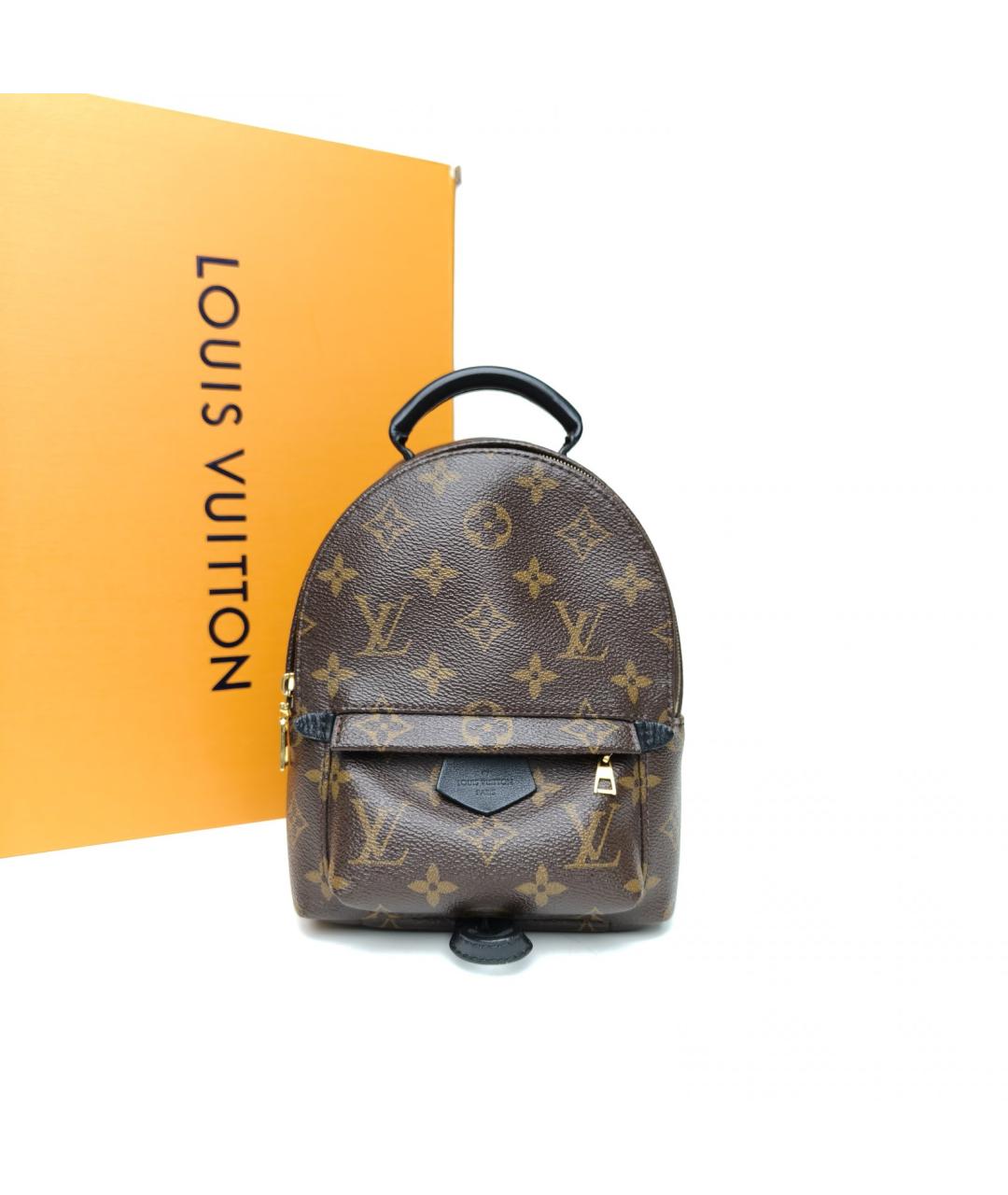 LOUIS VUITTON Коричневый рюкзак, фото 8