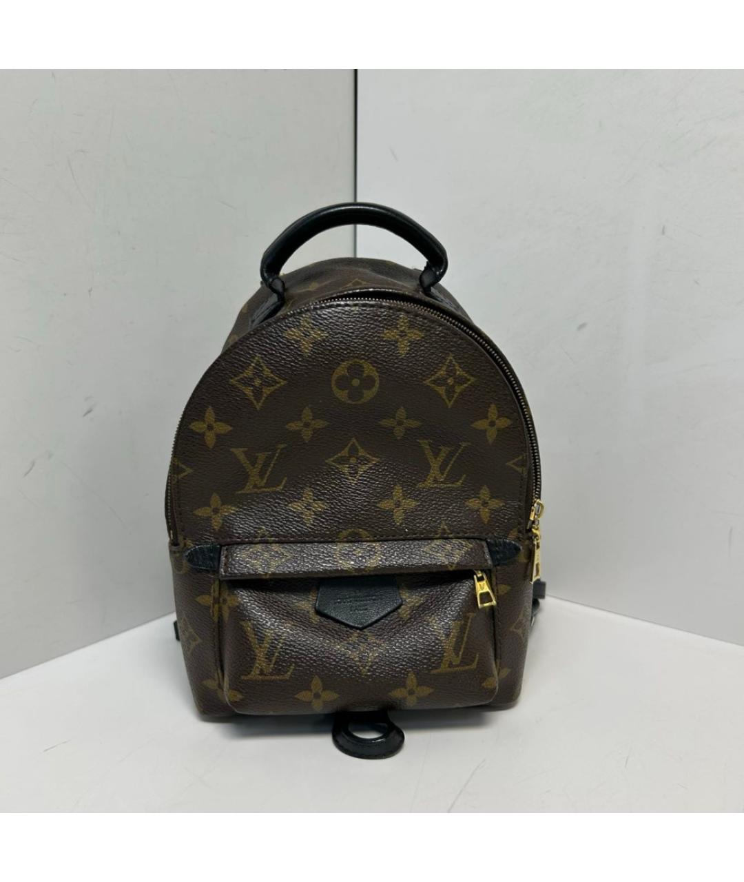 LOUIS VUITTON Коричневый рюкзак, фото 9