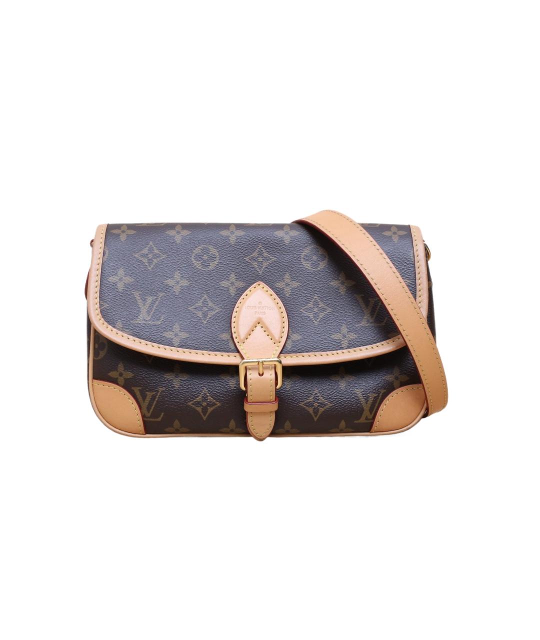 LOUIS VUITTON Коричневая сумка через плечо, фото 10