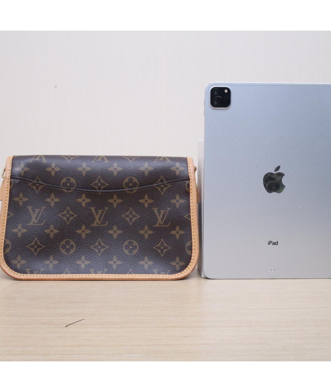 LOUIS VUITTON Коричневая сумка через плечо, фото 7