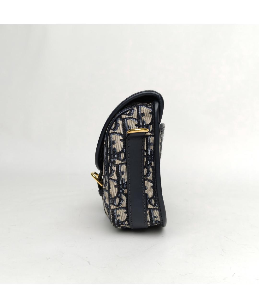 CHRISTIAN DIOR Темно-синяя сумка через плечо, фото 5