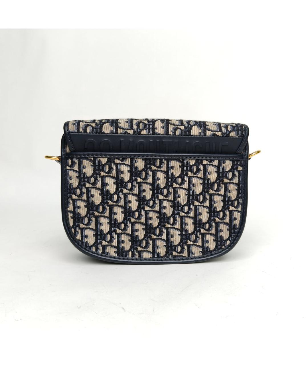 CHRISTIAN DIOR Темно-синяя сумка через плечо, фото 4