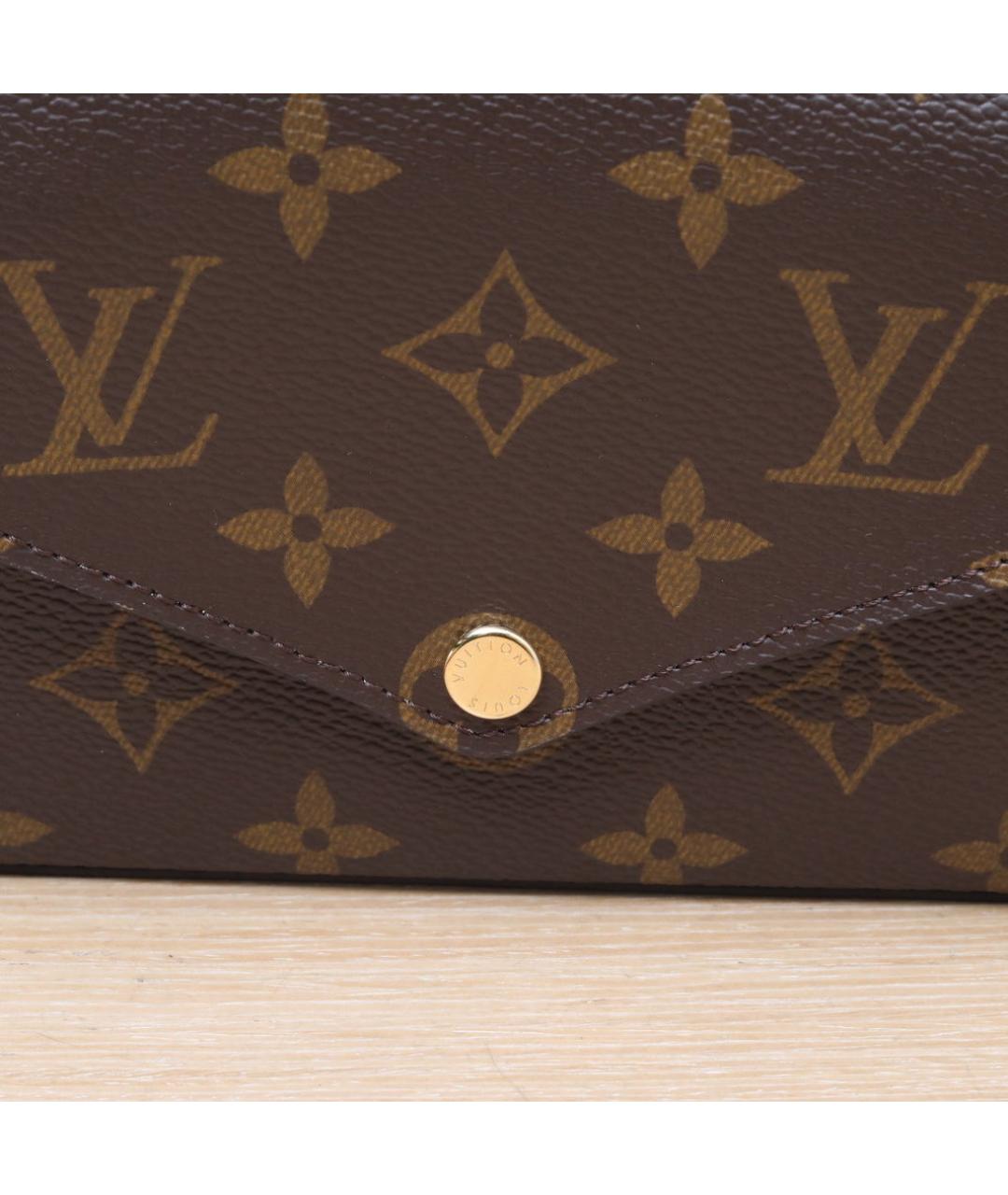 LOUIS VUITTON Коричневая сумка через плечо, фото 7