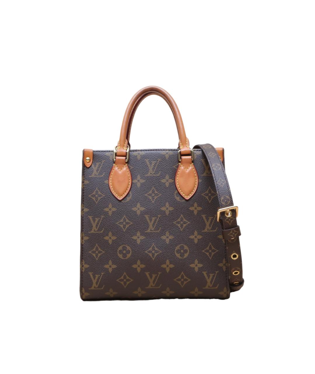 LOUIS VUITTON Коричневая сумка с короткими ручками, фото 10