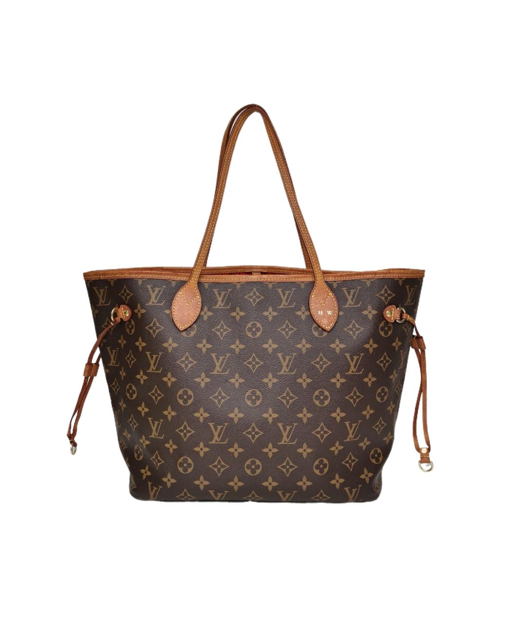 LOUIS VUITTON Коричневая сумка тоут, фото 10