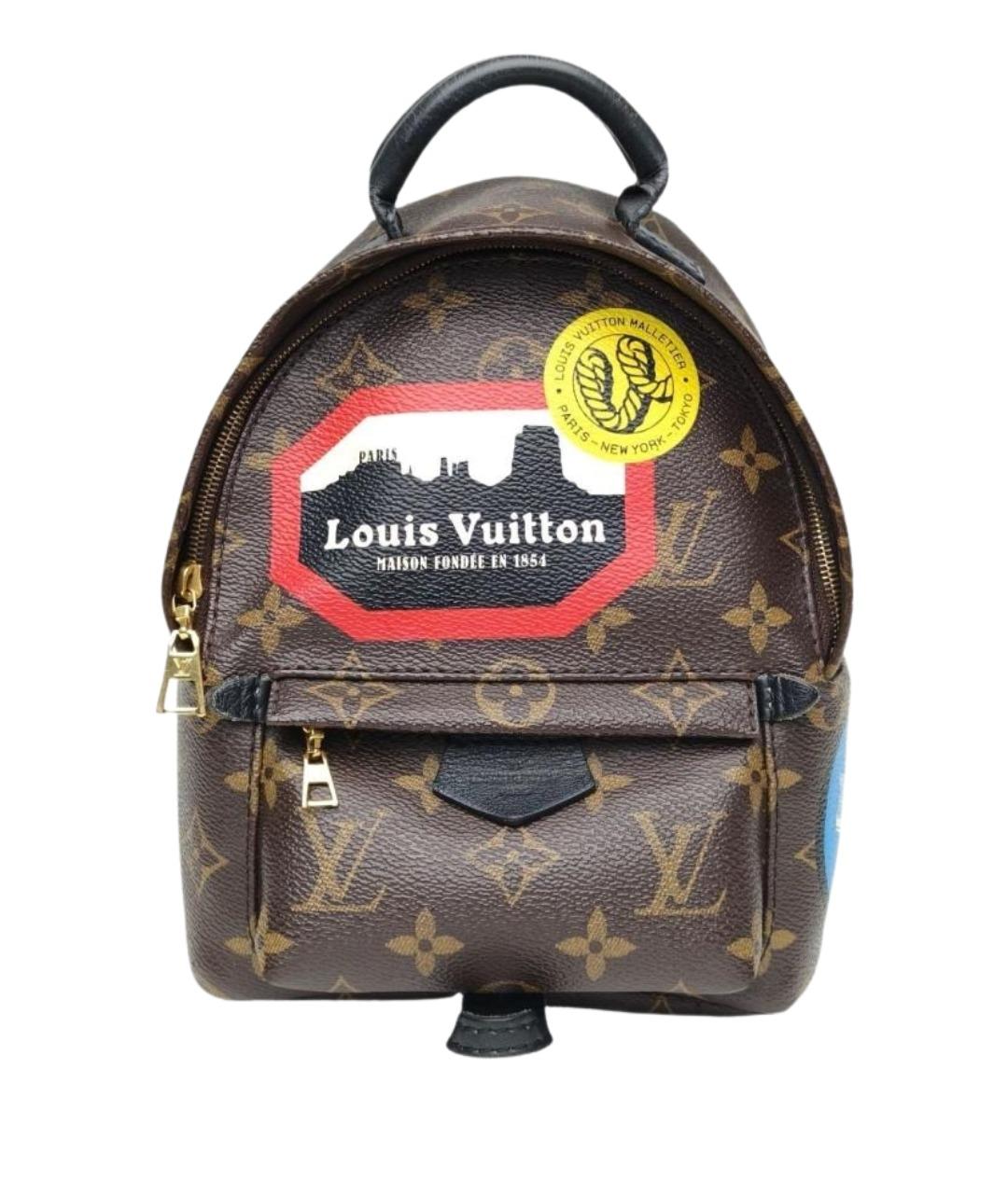 LOUIS VUITTON Коричневый рюкзак, фото 1