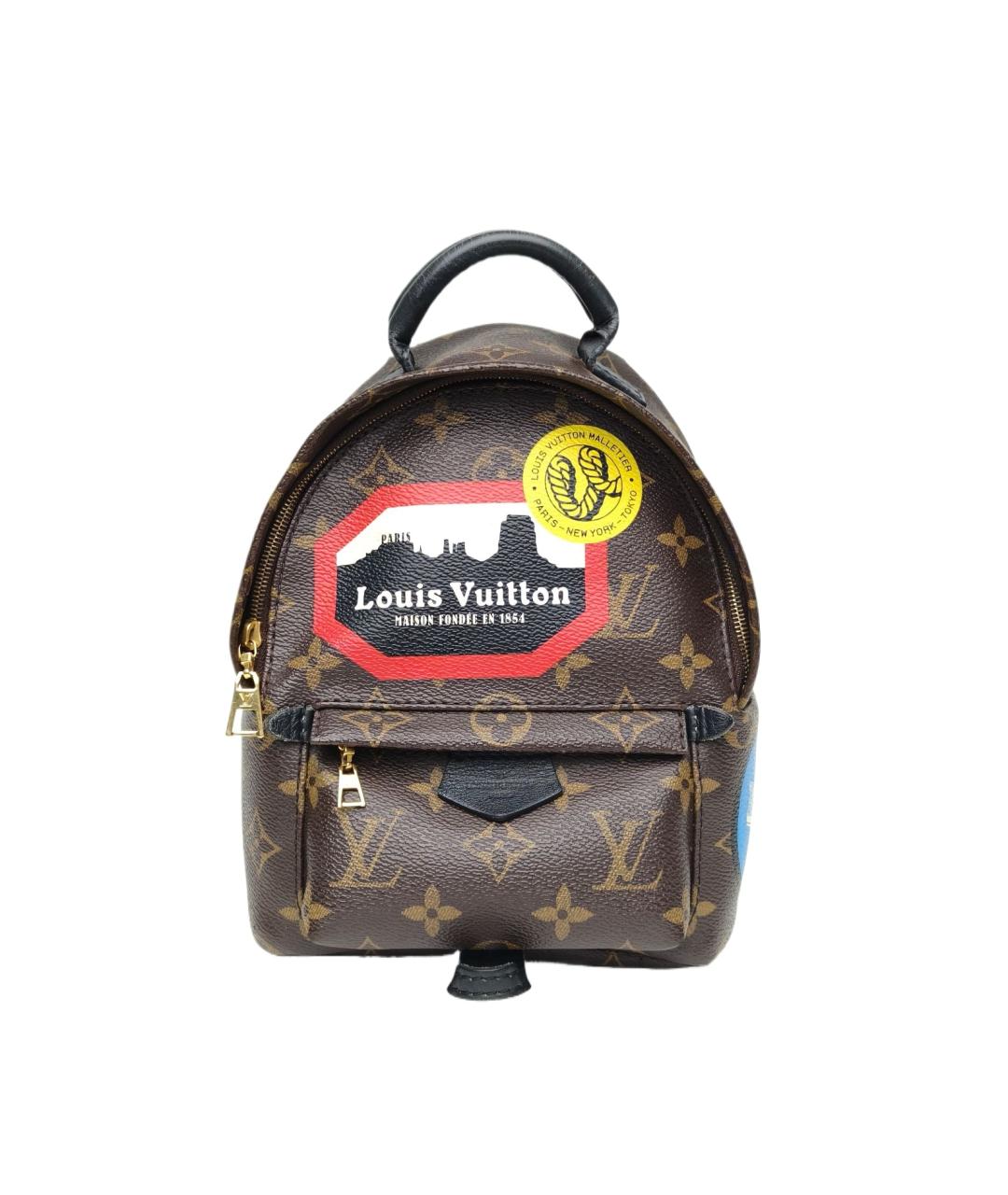 LOUIS VUITTON Коричневый рюкзак, фото 9