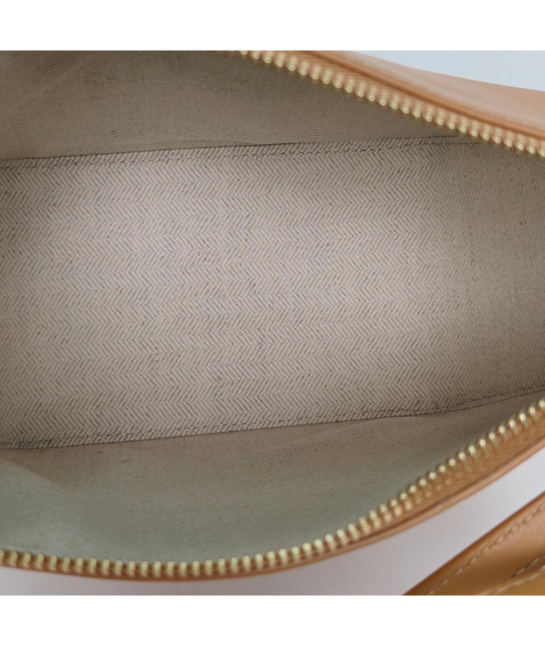 LOEWE Коричневая кожаная сумка через плечо, фото 7