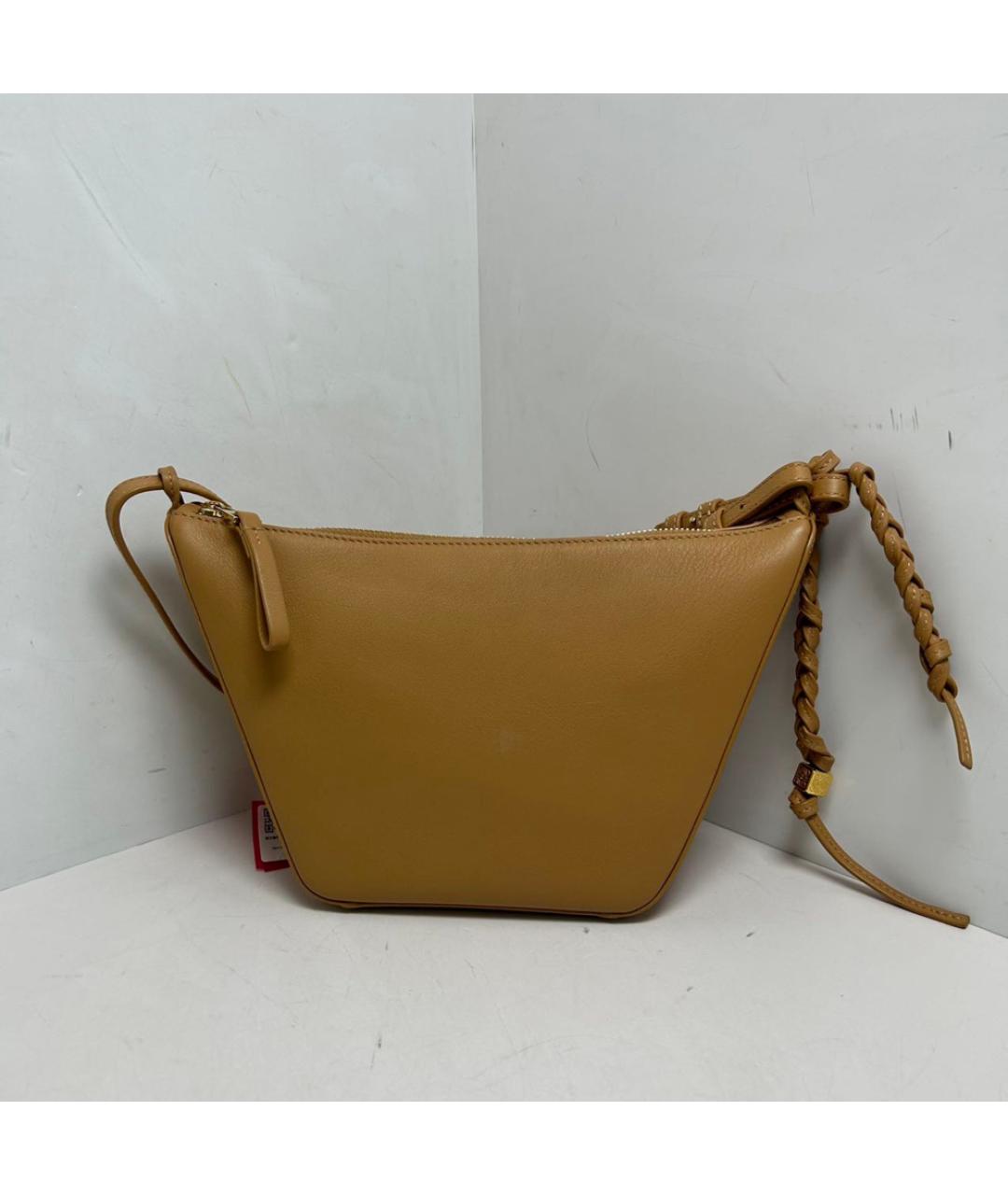 LOEWE Коричневая кожаная сумка через плечо, фото 8