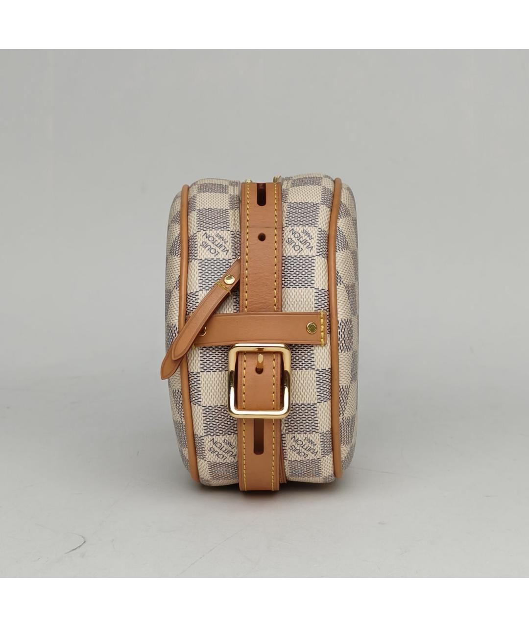 LOUIS VUITTON Белая сумка через плечо, фото 3