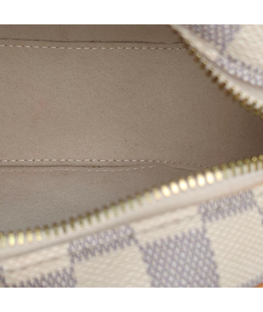 LOUIS VUITTON Белая сумка через плечо, фото 7