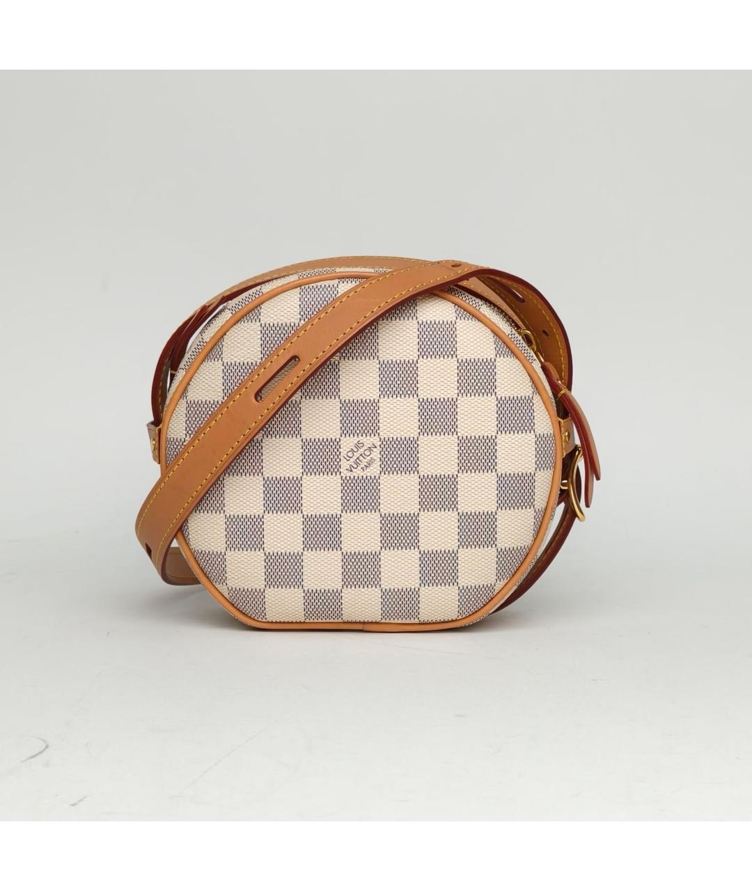 LOUIS VUITTON Белая сумка через плечо, фото 2