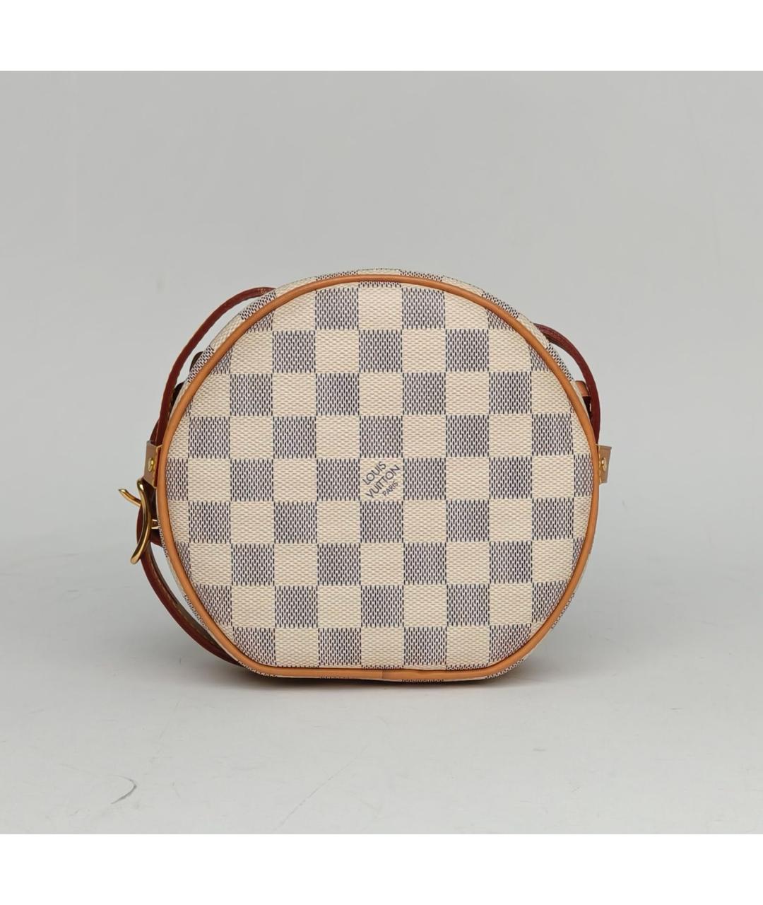 LOUIS VUITTON Белая сумка через плечо, фото 4