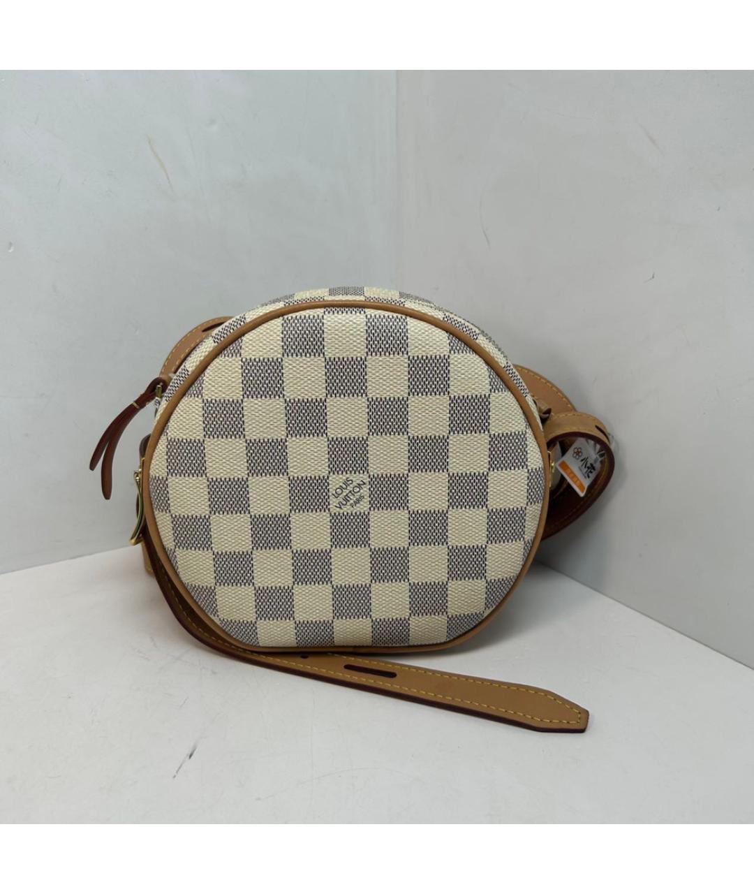 LOUIS VUITTON Белая сумка через плечо, фото 9