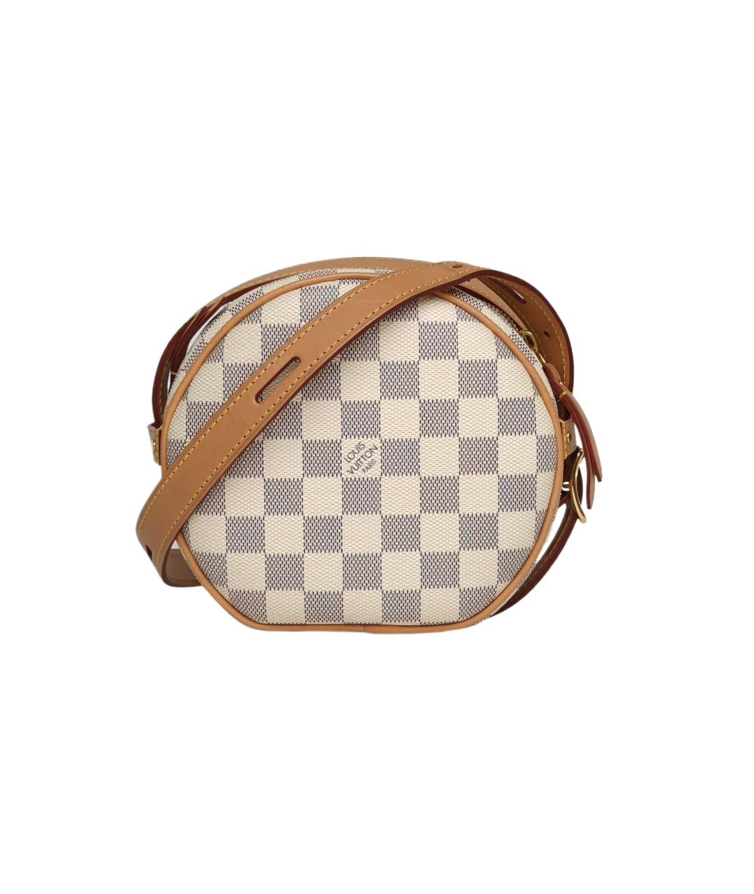 LOUIS VUITTON Белая сумка через плечо, фото 10