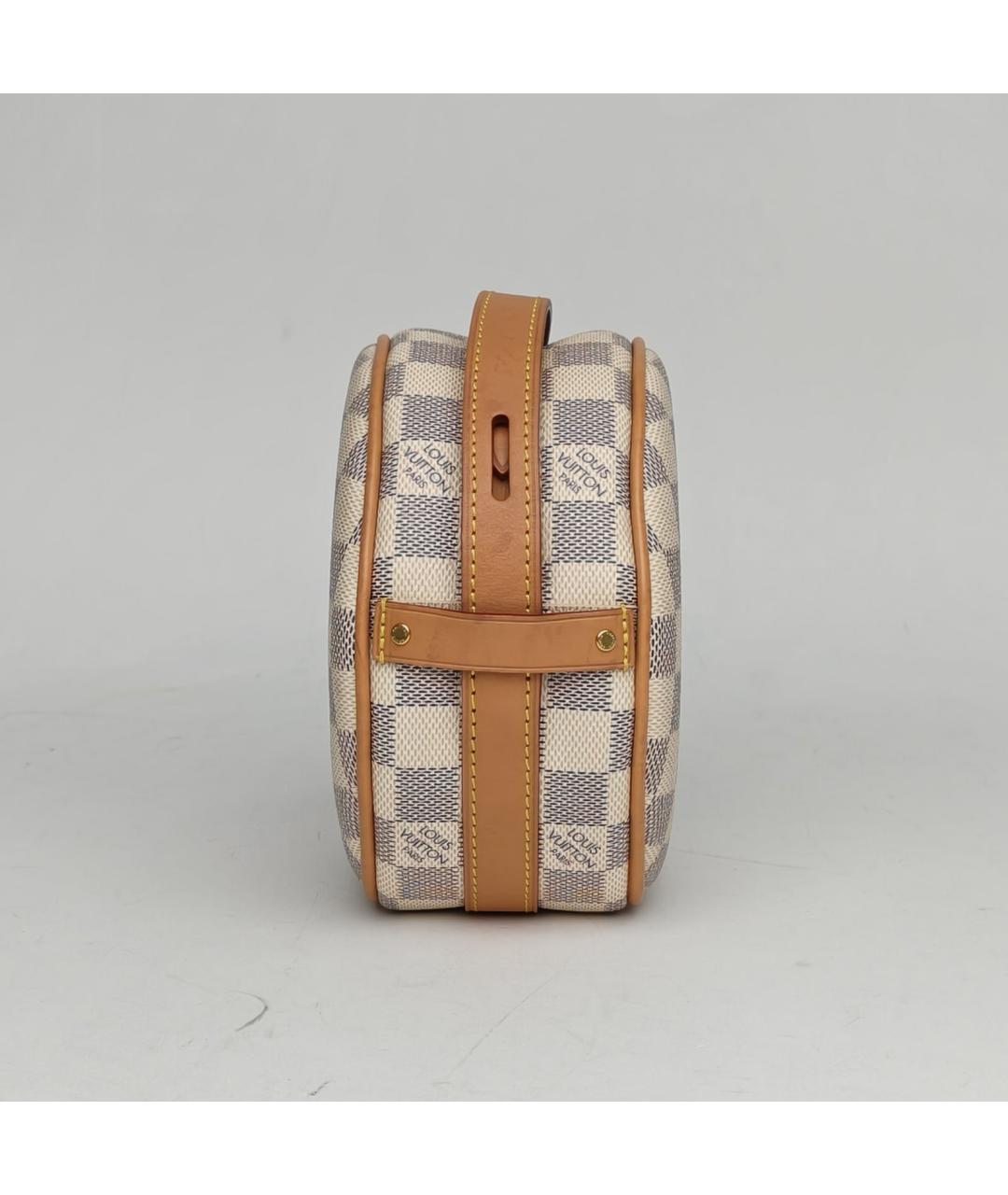 LOUIS VUITTON Белая сумка через плечо, фото 5