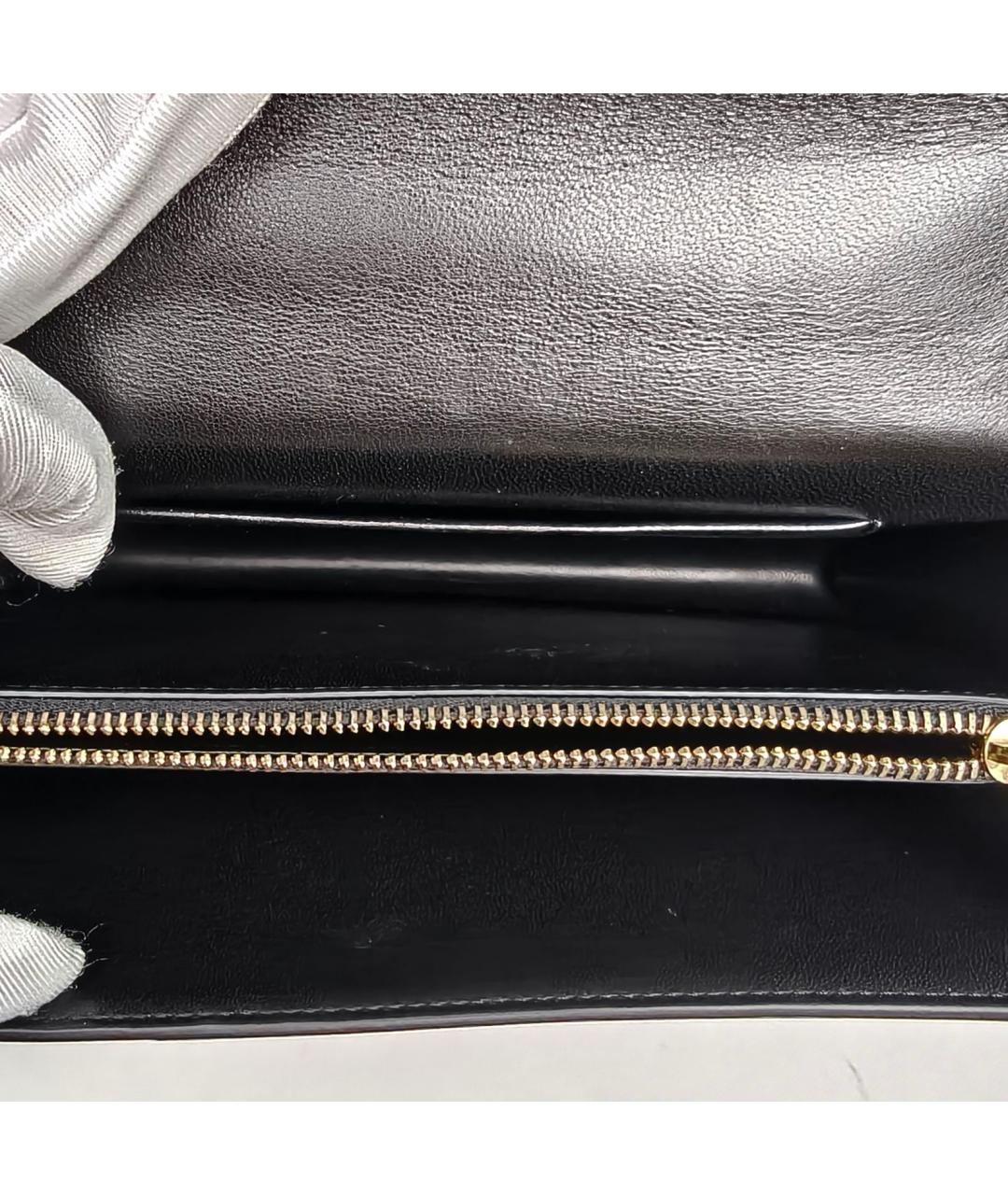 THE ROW Черная кожаная сумка с короткими ручками, фото 8
