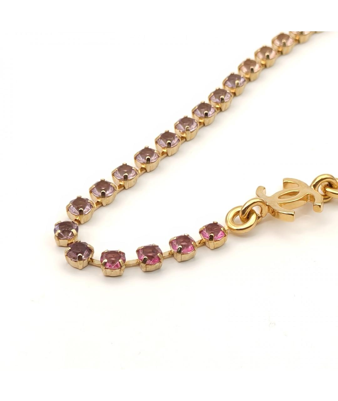 CHANEL Золотое металлическое колье, фото 5