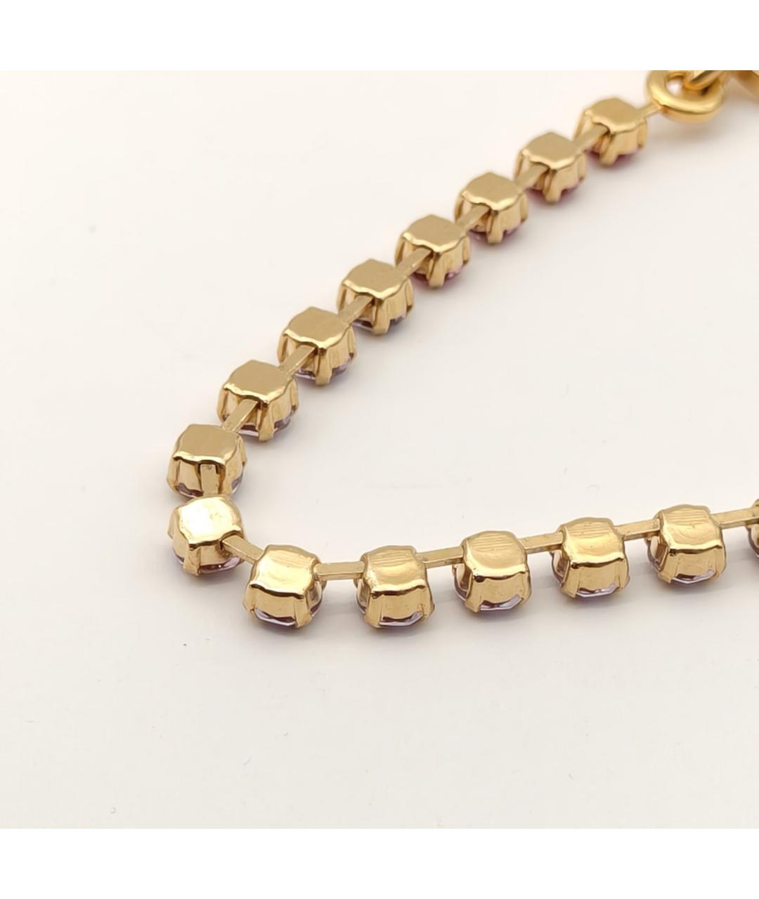 CHANEL Золотое металлическое колье, фото 7