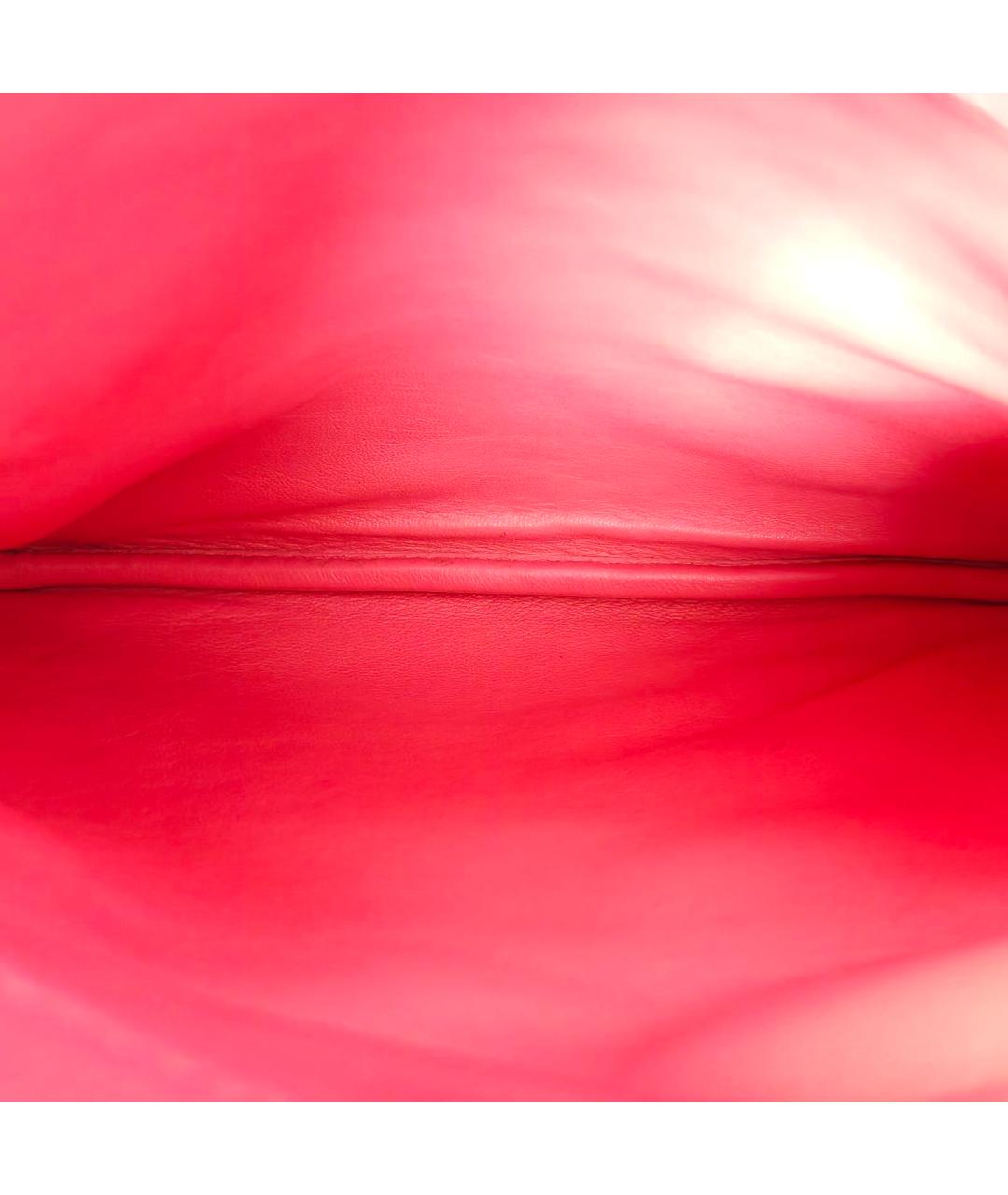 HERMES Розовая кожаная сумка через плечо, фото 7